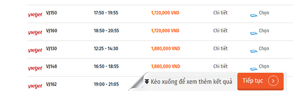Hướng dẫn đặt vé máy bay giá rẻ Vietjet Air 